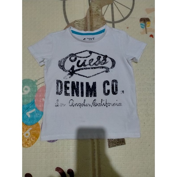 Preloved Kaos Anak Guess Original Preloved Guess Baby Ori Guess Kids Ori Preloved Guess Original Tee