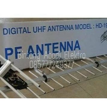 Antena Tv Hd 19 Outdoor Uhf Pf LCD LED Tv Plasma Nex Media Tiang Anten
