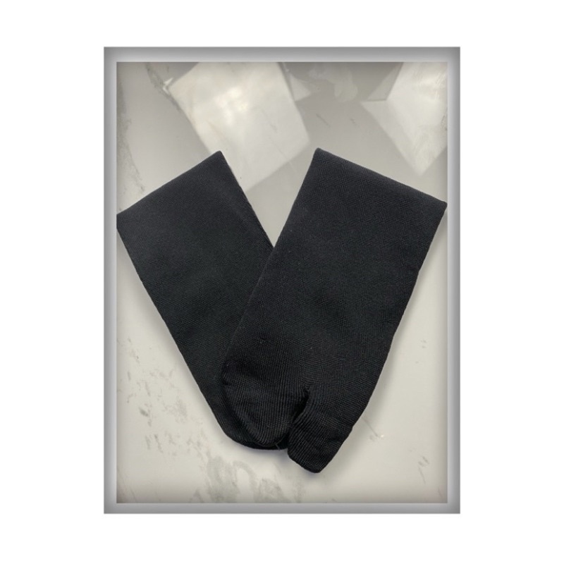 KAOS KAKI JEMPOL MUSLIMAH Bahan polyster / KAOS KAMI MURAH DAN TEBAL-Hitam