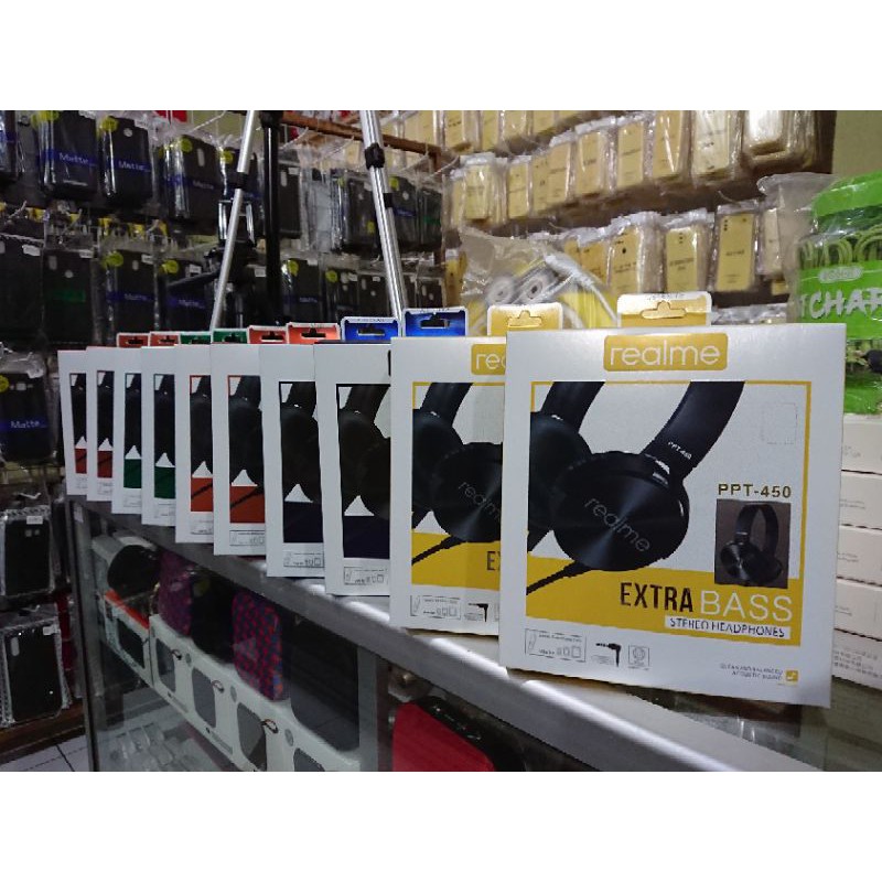 Headset earphone bando extra bass PPT 450