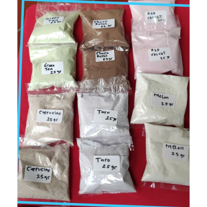 

bubuk minuman javaland berat 25gr aneka variant rasa PLAIN