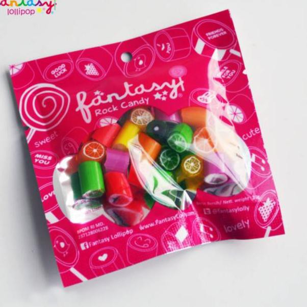 

TERTINGGI Fantasy Lollipop Rock Candy 30 gr/ 70 gr