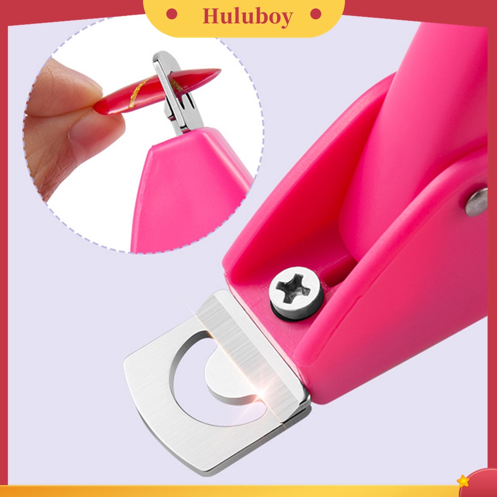 Huluboy Huluboy♡ Gunting Kuku Bentuk U Bahan Plastik Untuk Manicure