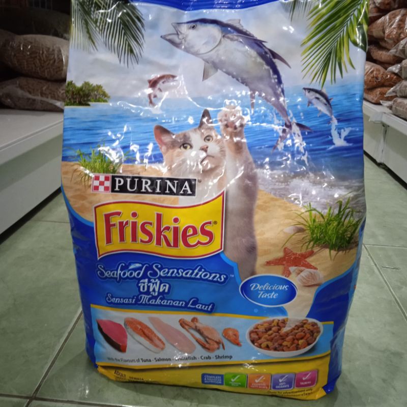 Makanan Kucing Friskies Seafood Sensations 3kg Makanan kucing Dewasa