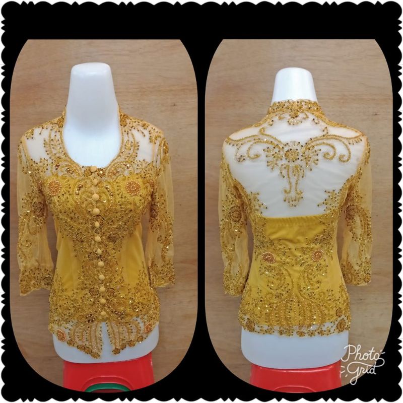 Atasan kebaya payet tille lengan 7/8 //kebaya payet terlariss