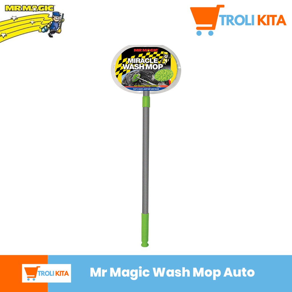 Mop Cuci Mobil Microfibre Mr Magic - Miraclewashmop