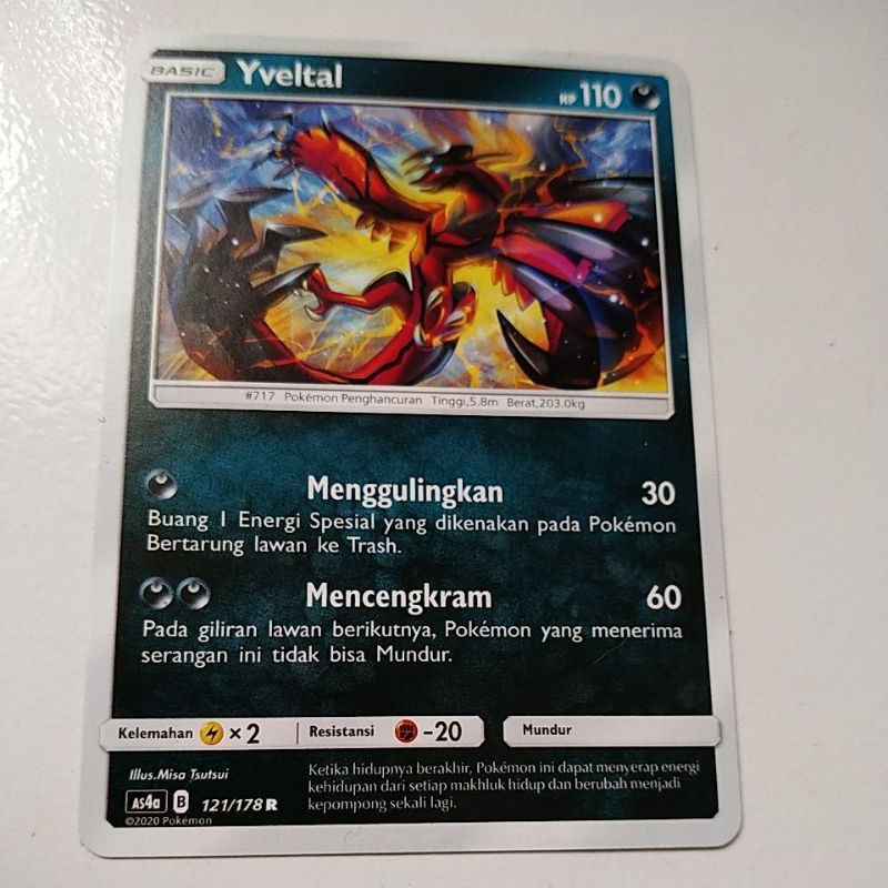 kartu Pokemon Yveltal