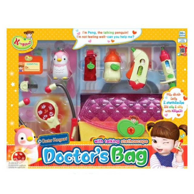50%off Kongsuni Doctor's Bag with talking stethoscope