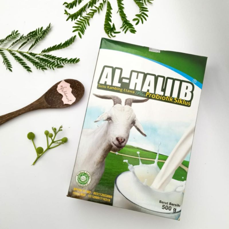 

(500gr) SUSU KAMBING ETAWA ALHALIIB plus PROBIOTIK