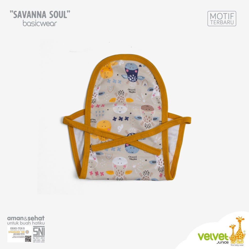 Velvet Junior Popok Tali Savanna Soul Series - Isi 12 Pcs