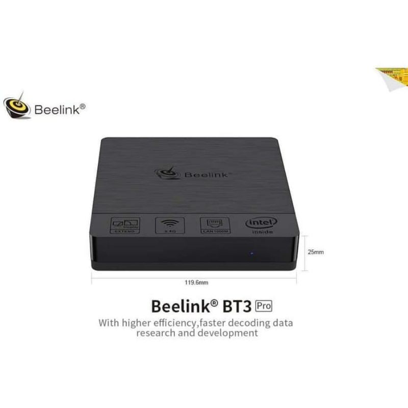 Beelink BT3 Pro Mini PC RAM 4GB ROM 64GB Windows10 Intel Atom X5 Z8350