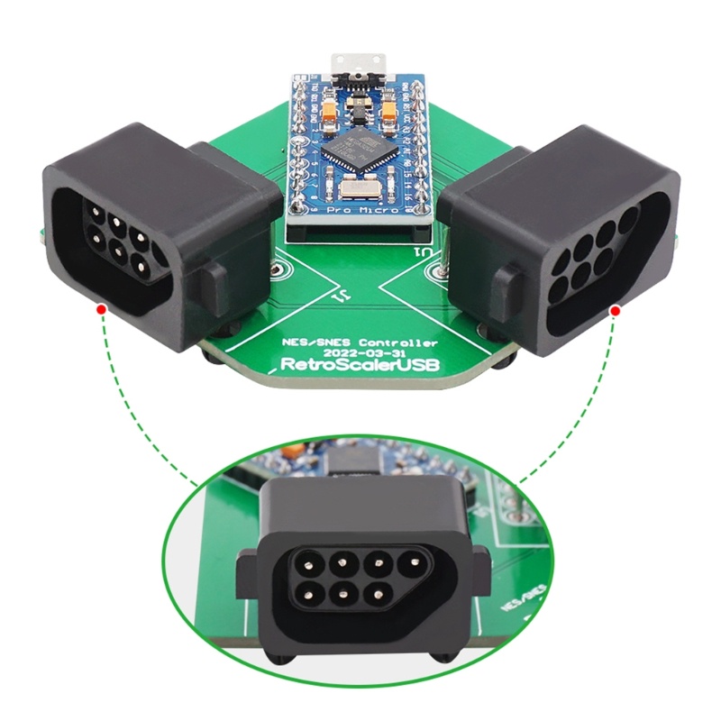 Zzz Adapter Converter Handle Eksternal Untuk Controller NES