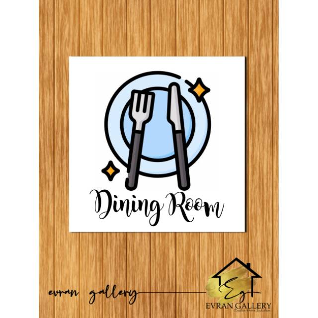 Hiasan dinding ruang makan 02