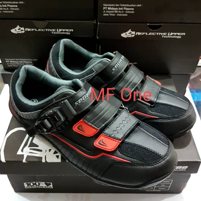 Sepatu Cleat MTB Sportino BM Touring Black Red