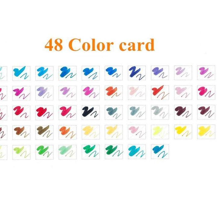 

Paling Diminati.. Slayershop Dual Tip Pulpen Sikat 24/48/60/100Warna Sketsa Menggambar Manga Dual Head spidol Warna Air Pena untuk Menggambar Animasi Mewarnai Books Desain Perlengkapan Seni