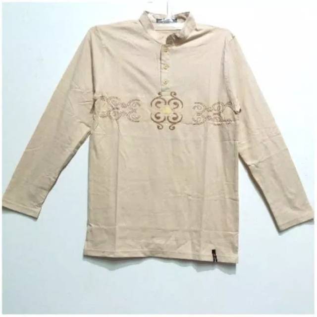 BAJU KAOS KOKO PRIA LENGAN PANJANG