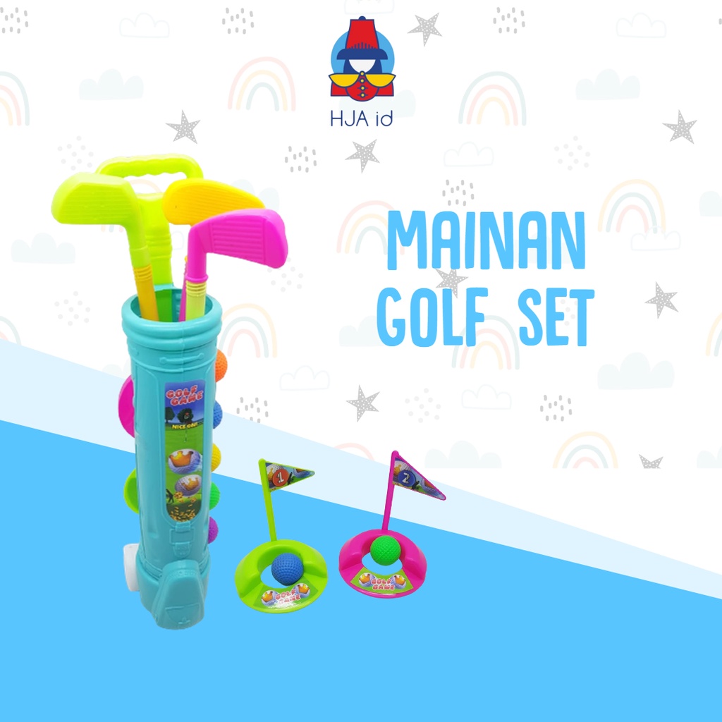 mainan golf set anak mainan anak balita mainan golf mainan edukasi ketangkasan anak mainan olahraga 