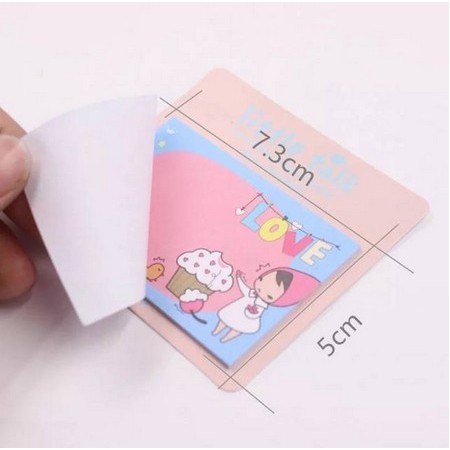 STICKY NOTE UNIK MOTIF KARTUN / Kertas Memo Tempel motif-4