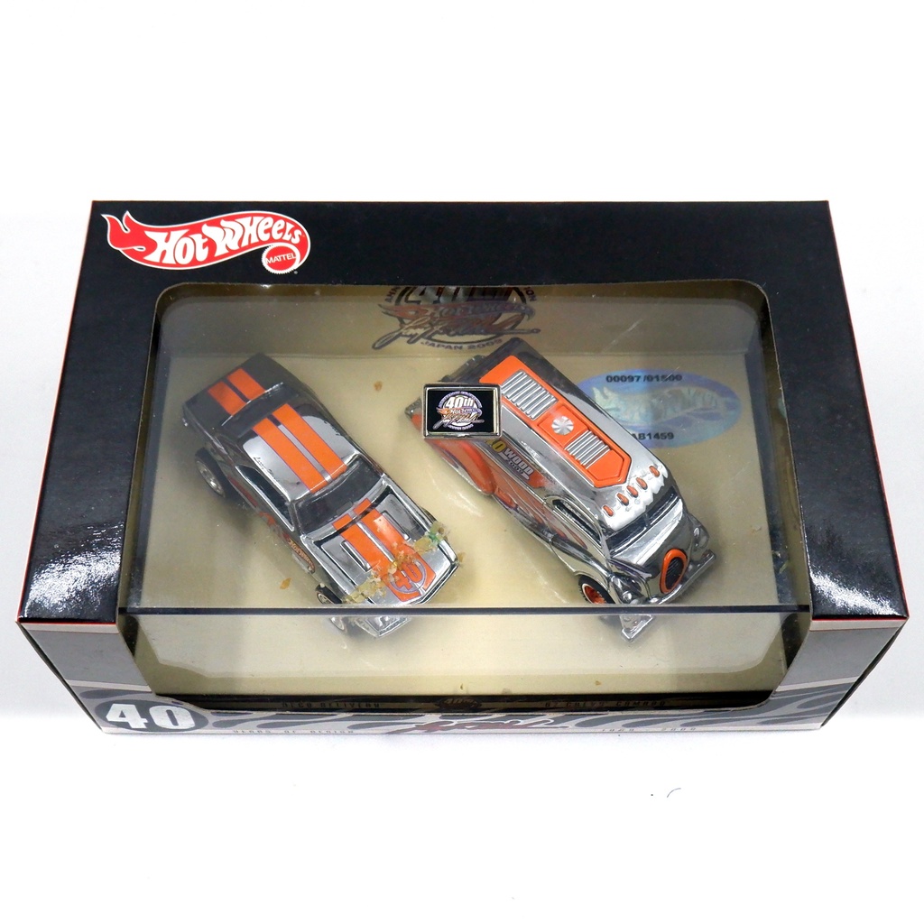 Image of Hot Wheels 67 Camaro & Deco Delivery Chrome Years Of Design - No. 00097 #3