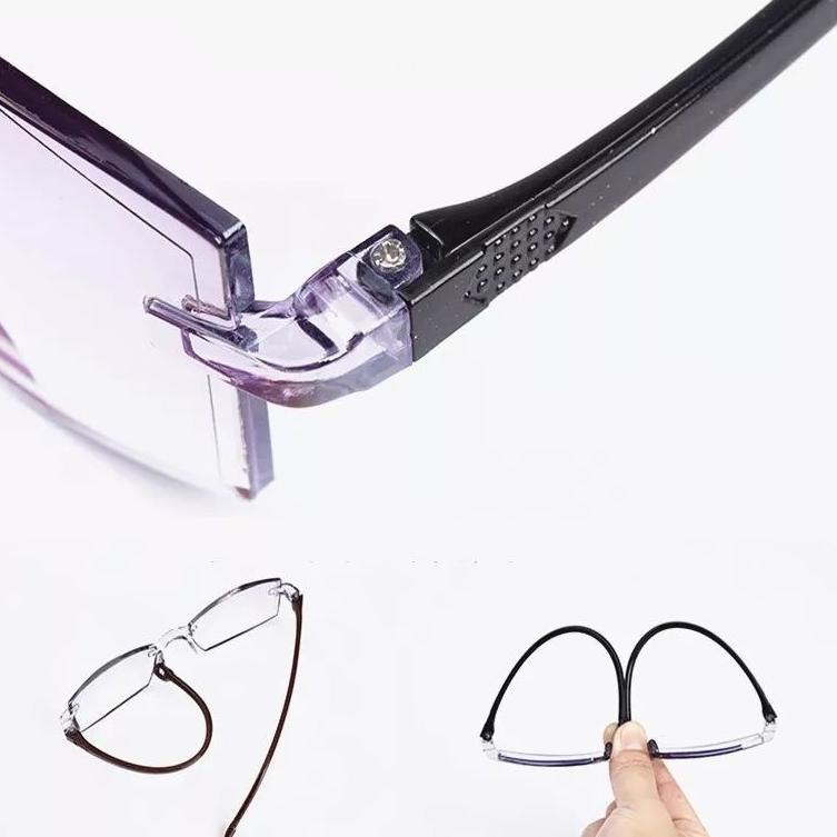 (SALE) Kacamata Baca Jalan | Kacamata Dobel focus Blueray Antiradiasi