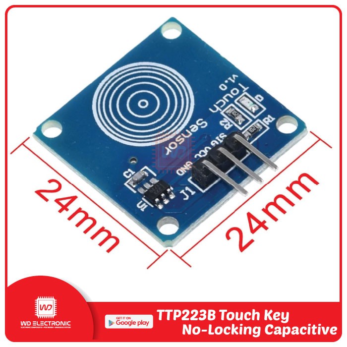 TTP223B TTP223 Touch Sensor Module