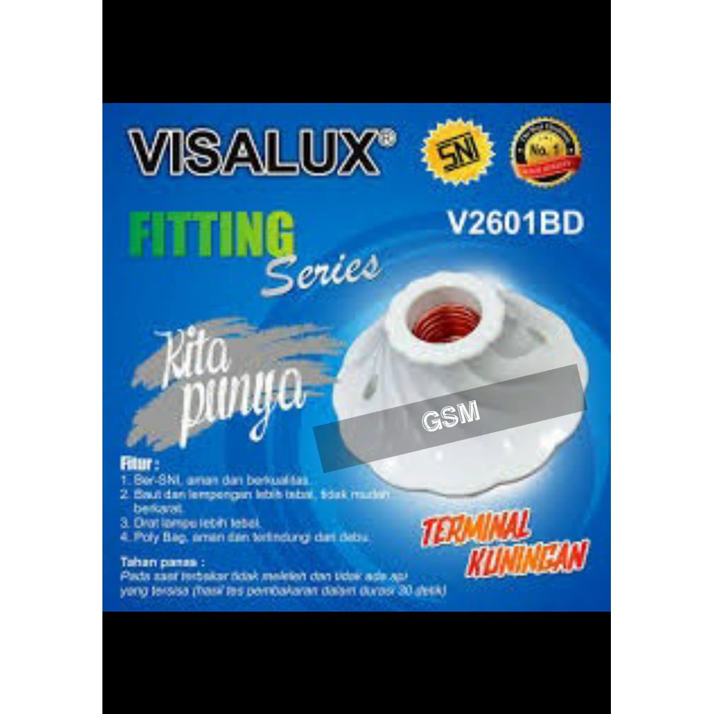 FITING PLAFON E27 V2601BD VISALUX