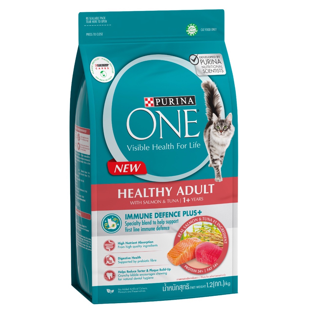 purina one adult salmon tuna 380gr makanan kucing super premium