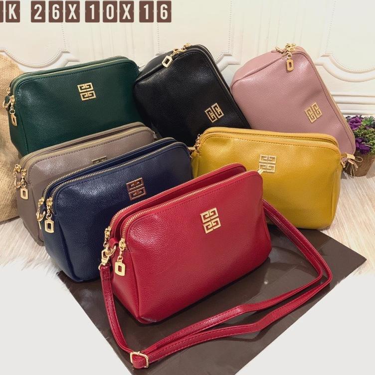[Ptl31au22ᴴ]  Tas Selempang Import GV Kylie L 3Ruang Suprem