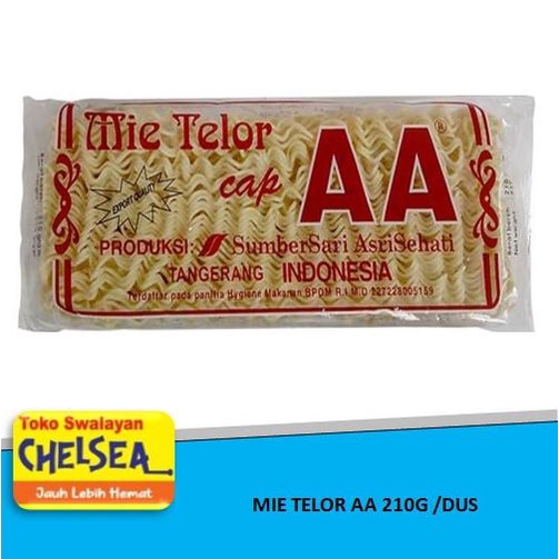 

Silahkan Order] MIE TELOR AA 210 G /DUS