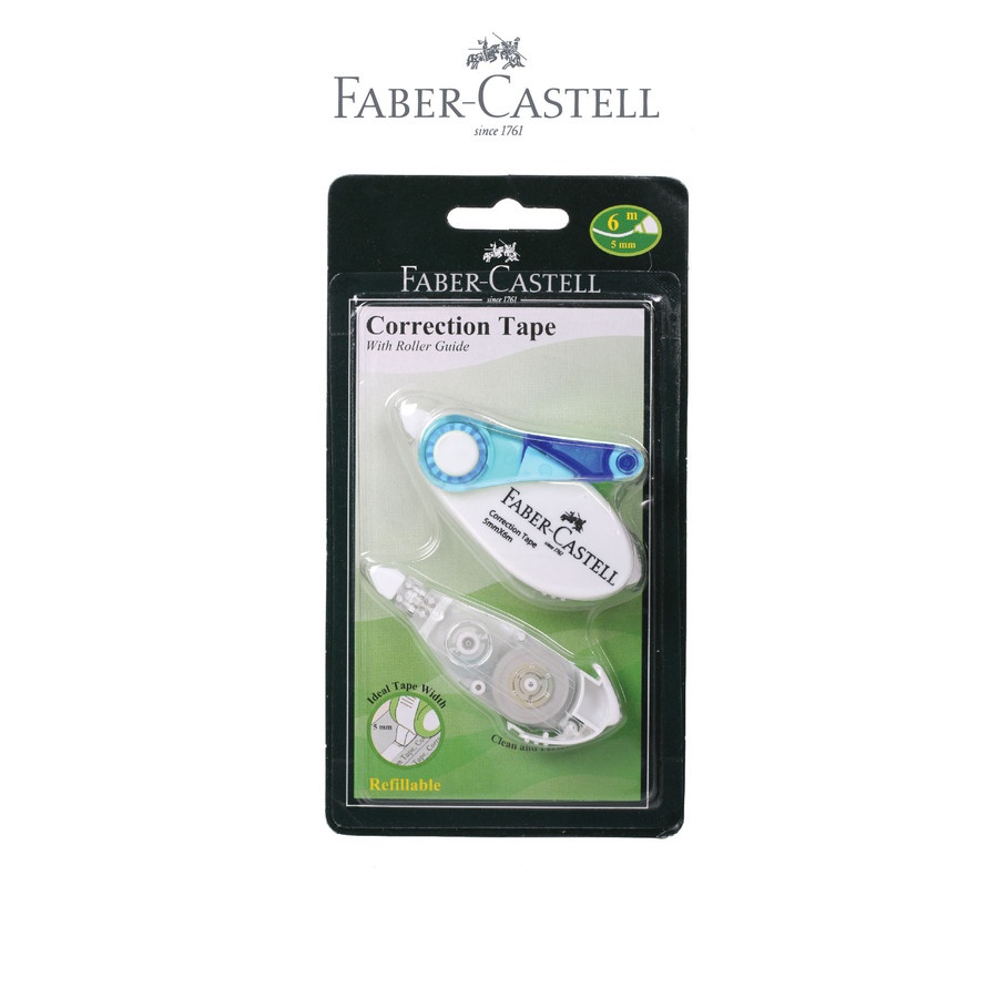 

TBMO CORRECTION TAPE SR 506 FABER-CASTEL BLUE 169451R