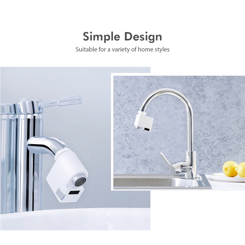 keran air/Xiaomi Zajia Keran Air Automatic Sense Infrared Sink Faucet Water Saving - White