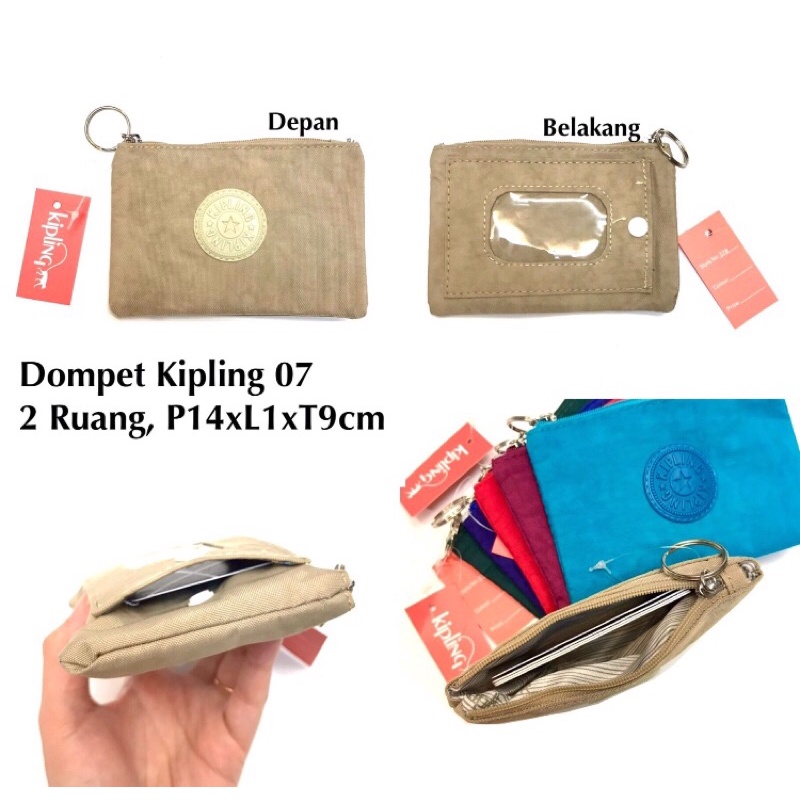 Dompet kipling kartu