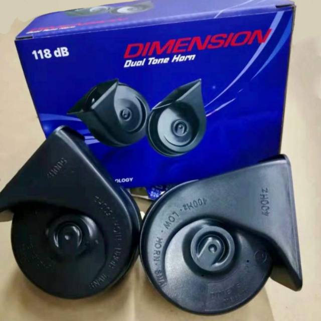 KLAKSON KEONG / KLAKSON MOBIL  DIMENSION 118db