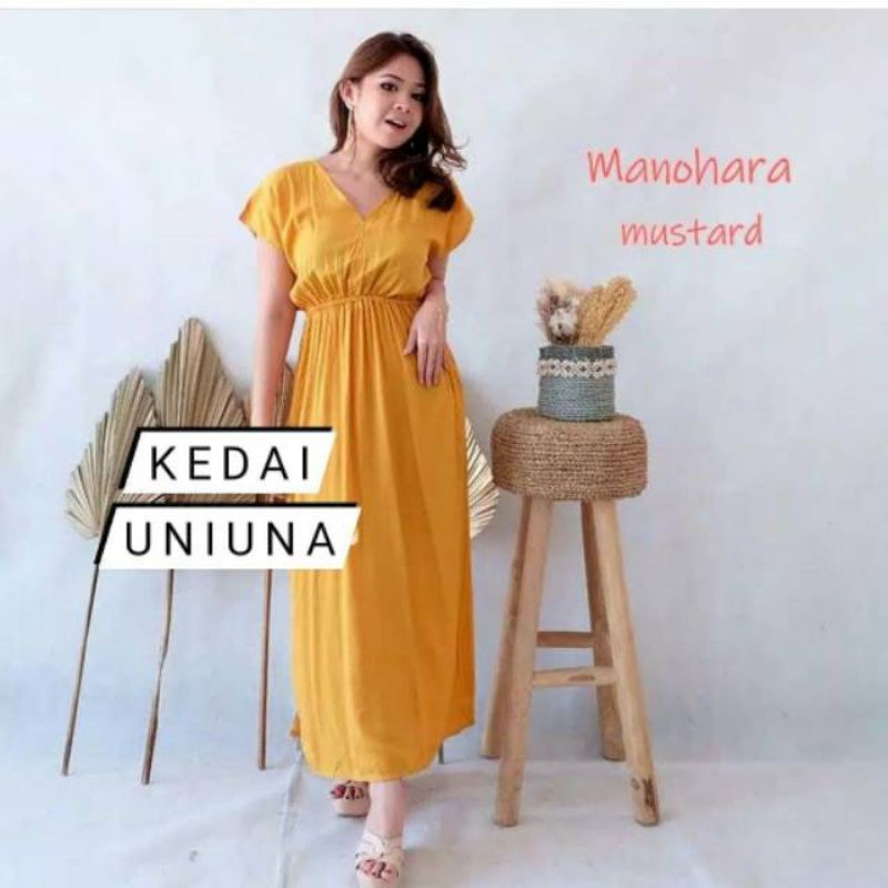 [Fashion Wanita] LONGDRESS daster Manohara motif kaktus batik | busui friendly | terbaru