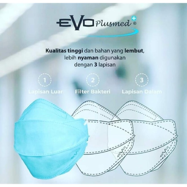 Evo Plusmed Earloop Mask