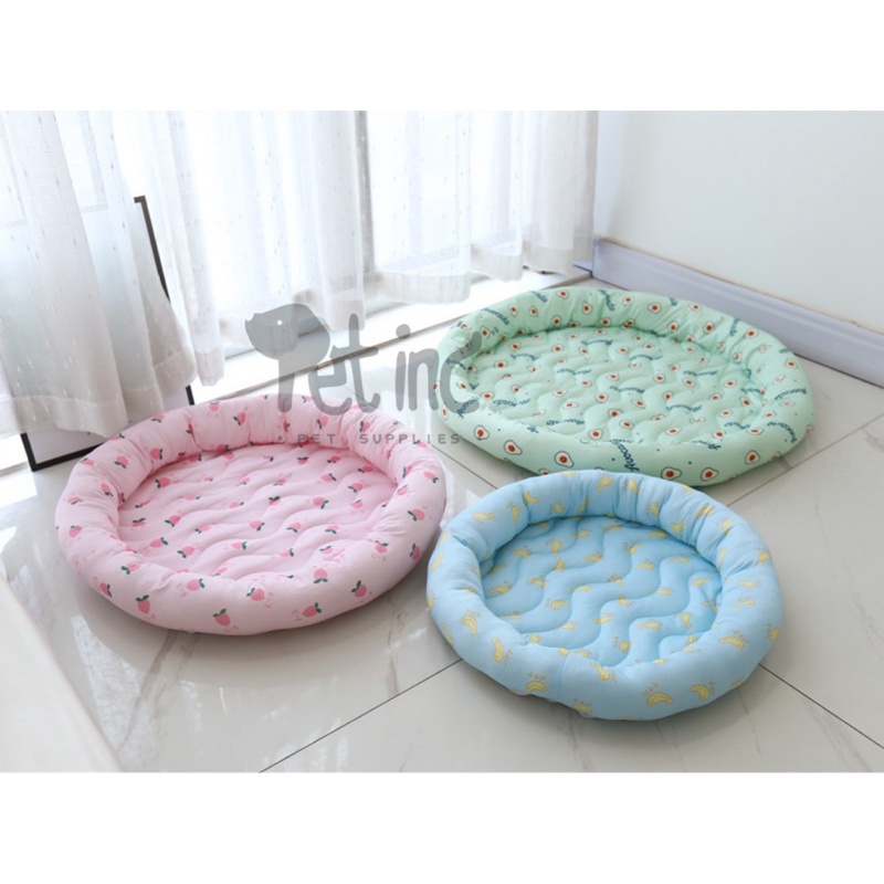 Cooling effect round bed