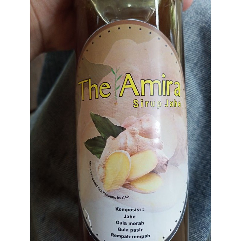 

Sirup jahe The Amira