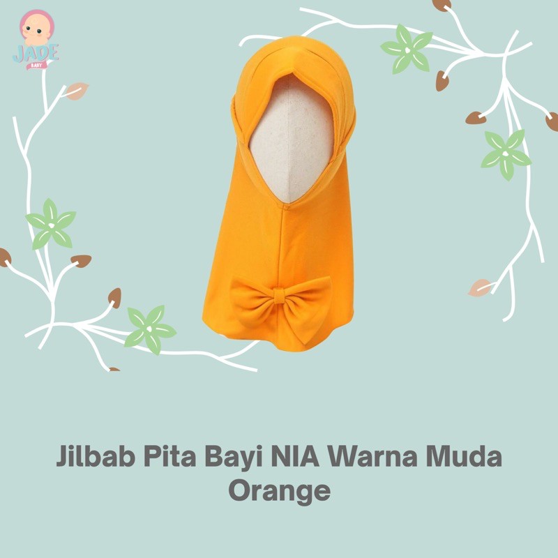 VINATA - JILBAB PITA BAYI VINATA WARNA MUDA - JILBAB VINATA