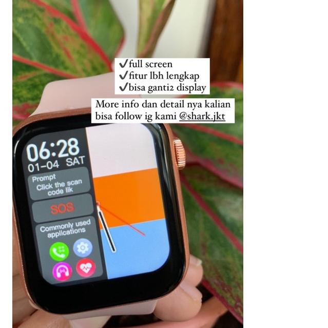 ➢ GARANSI✅️ T500 / T55 / T500+ / T600Pro / W26+ Pro W27 Smartwatch Jam Tangan Pintar Bisa Ganti Wall
