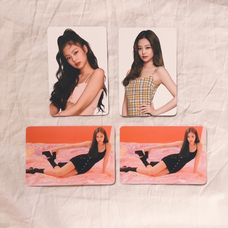 JENNIE BLACKPINK MISE EN SCENE PHOTOCARD PC OFFICIAL JENNIE OFFICIAL POSTCARD