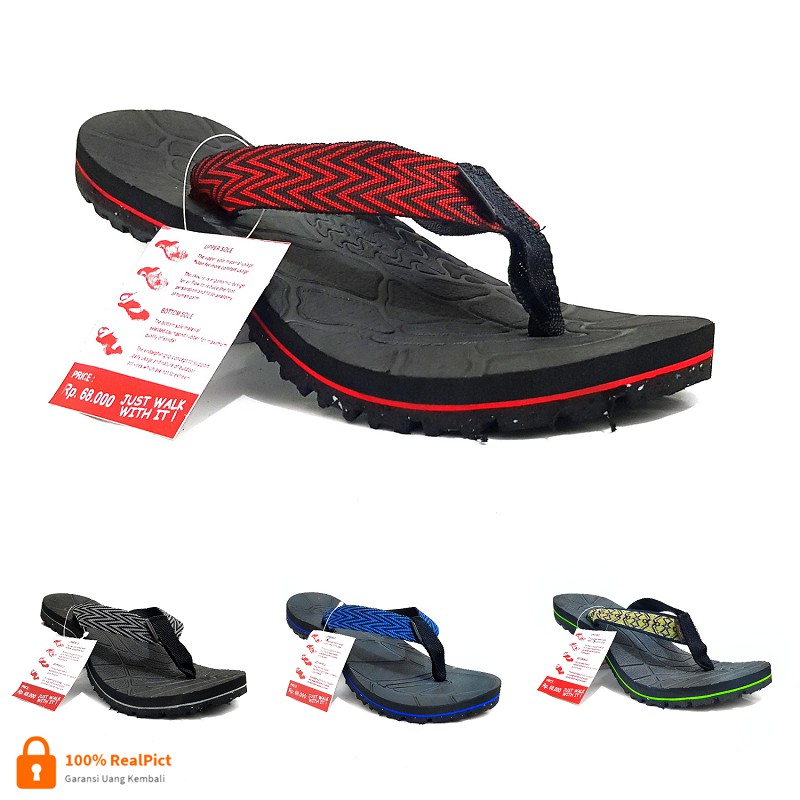 PROSPECT ELGON Sandal Jepit Pria Outdoor Motif