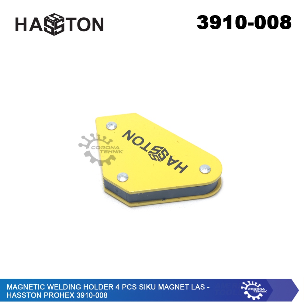 Hasston Prohex 3910-008 - Magnetic Welding Holder 4 Pcs Siku Magnet Las