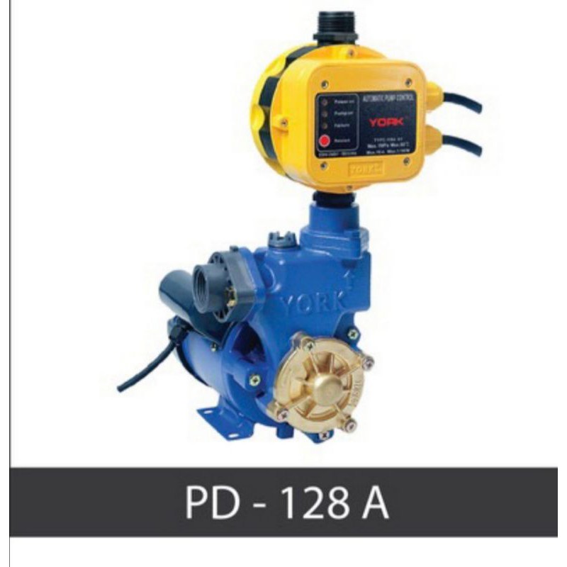 Pompa Air Listrik Sumur Dangkal / Pendorong Otomatis York PD-128A