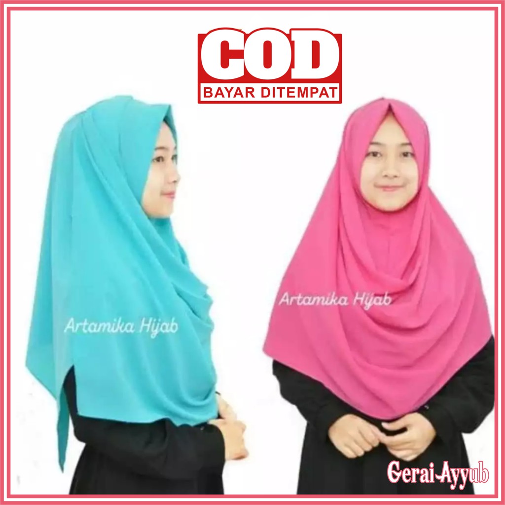 PROMO JILBAB HIJAB SALA HAFIZAH BIG KERUDUNG KHIMAR MURAH KEKINIAN HIJAB ARTAMIKA AYYUB GERAI