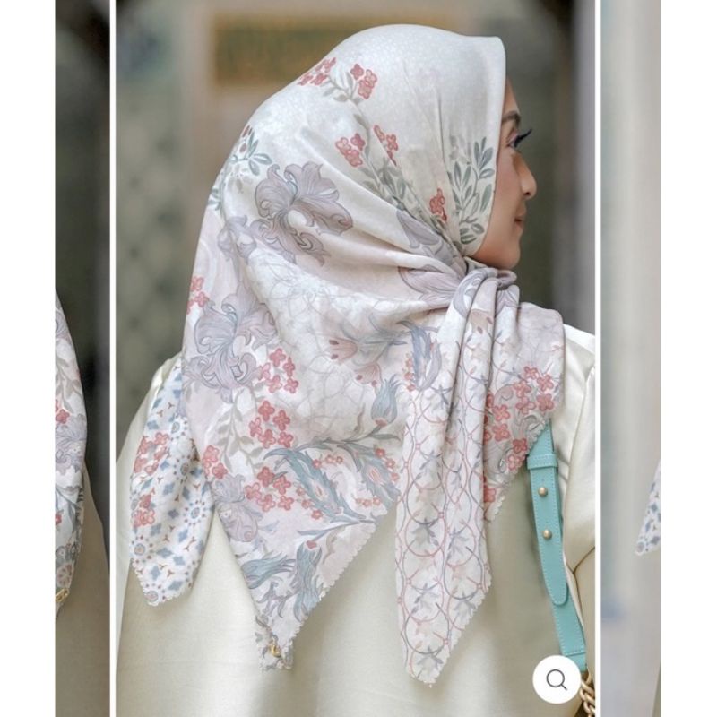 Buttonscarves Topkapi ivory