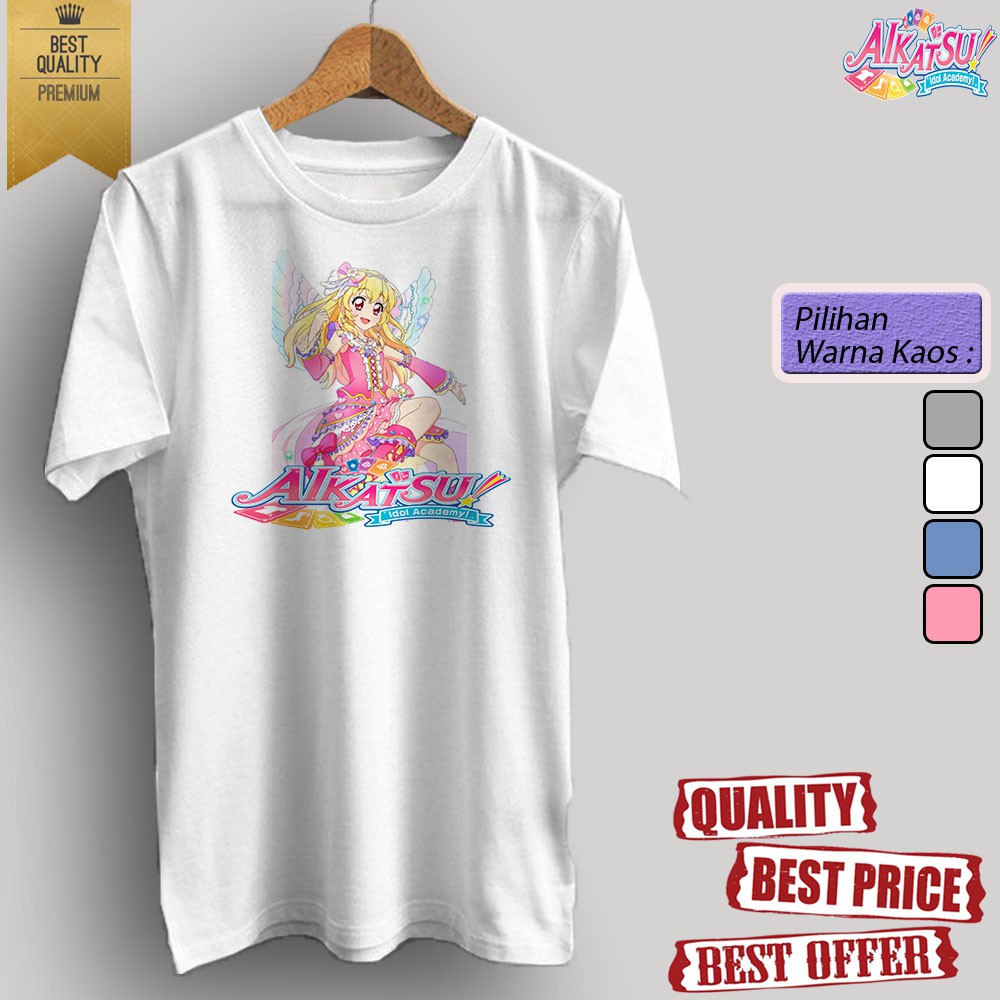 kaos t-shirt baju anime aikatsu 03