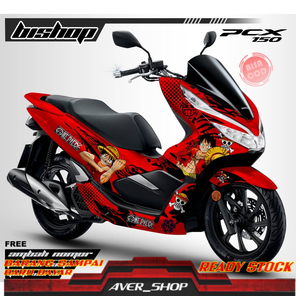 Striping pcx full body Decal motor pcx full body Stiker pcx variasi