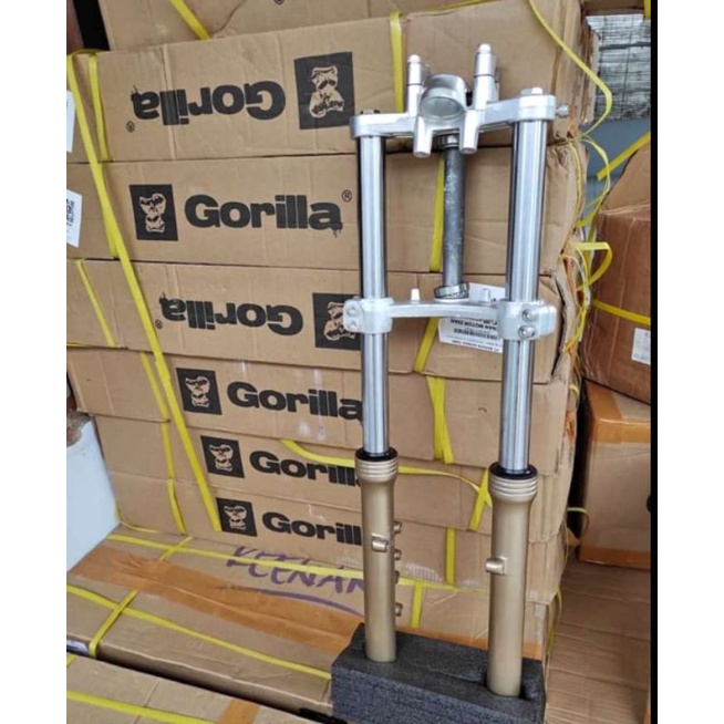 Shock depan ninja RR gorilla type new PNP honda