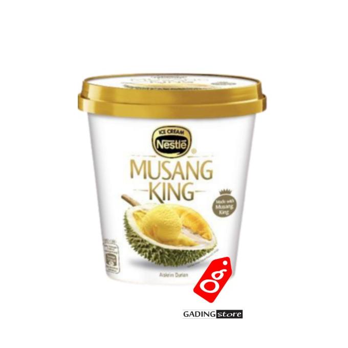 

Nestle Ice Cream Durian Musang King Pint (JKT&Sekitar GoSEND/GRAB)