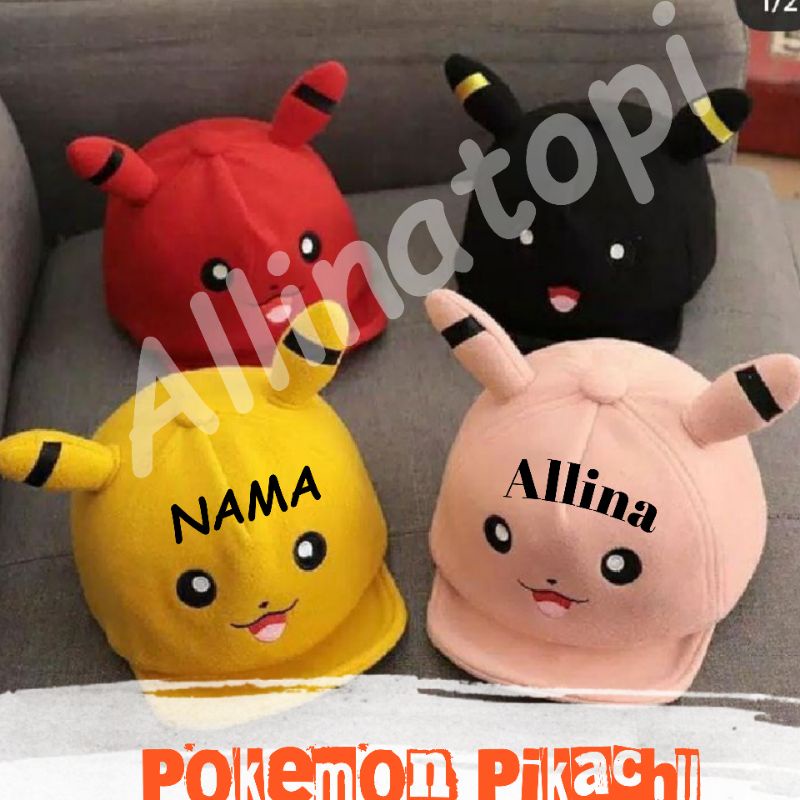 Topi Pokemon Pikachu Topi Anak Topi Bayi Karakter